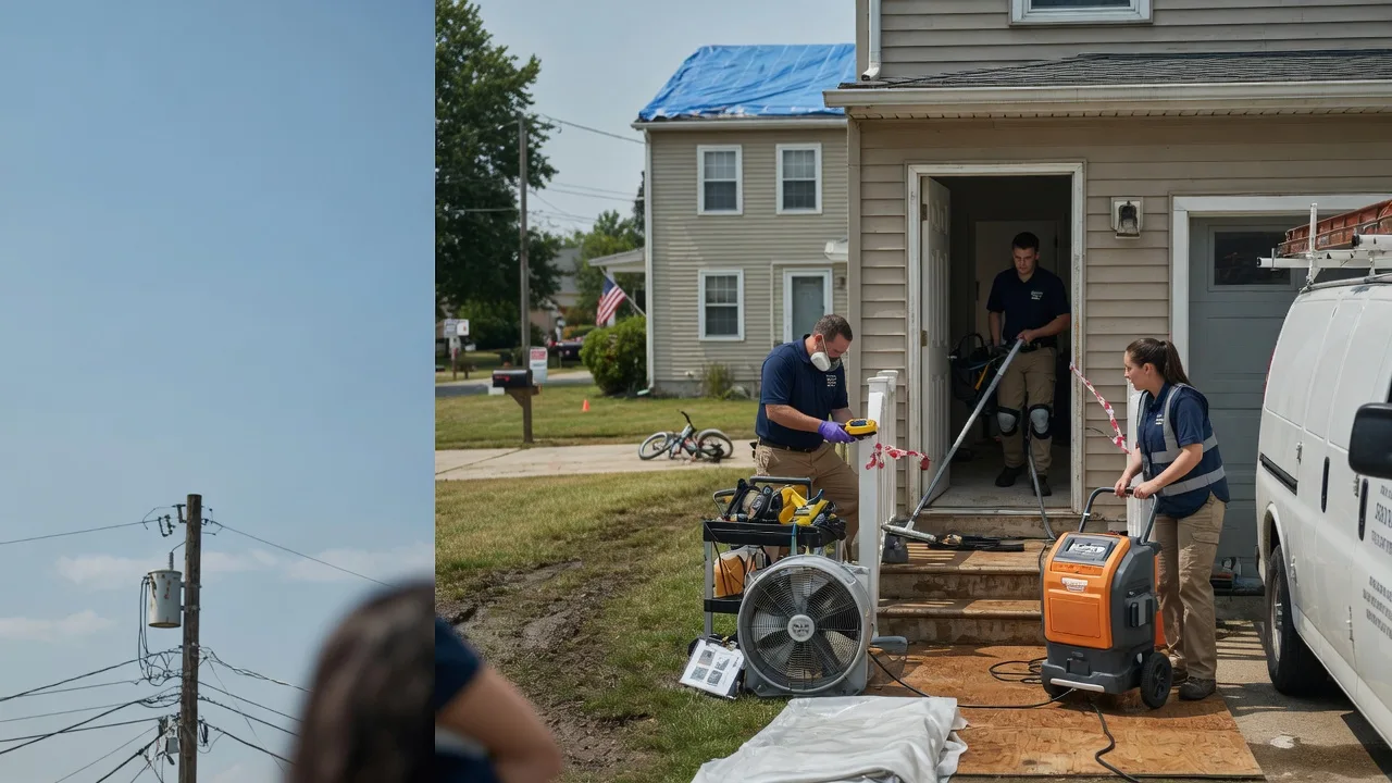 Water Damage Repair in Farrell, PA near me